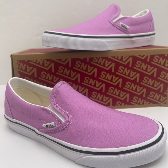 Vans Kids Slip-On Sneakers - Light Purple - Picture 14 of 16